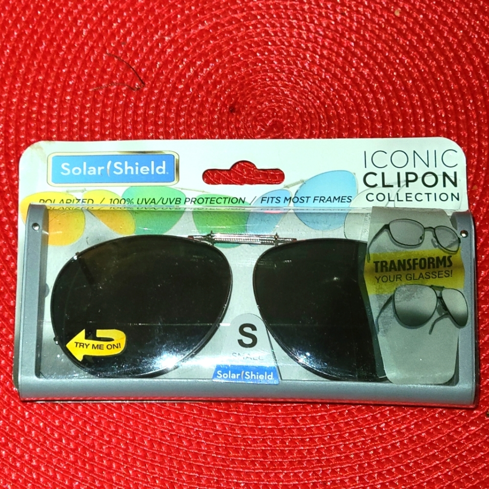 Solar Sheild Iconic Clip - On Sunglasses